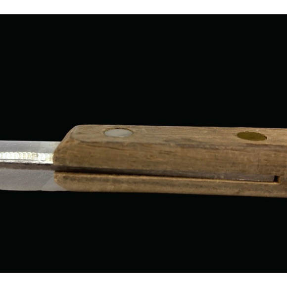 Robinson USA Stainless Steel USA Wood Handle Solid Serving Spoon Kitchen Tool - Picture 11 of 12